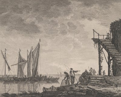 Piccola marina inglese da Pierre Charles Canot