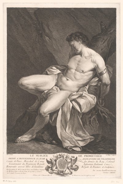 Prometeo incatenato da Pierre Chenu