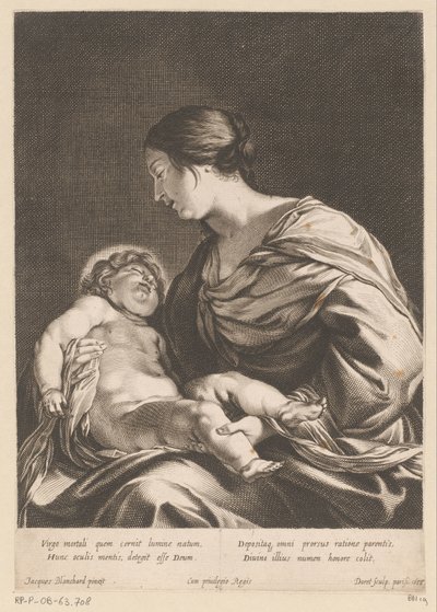 Maria con Bambino da Pierre Daret