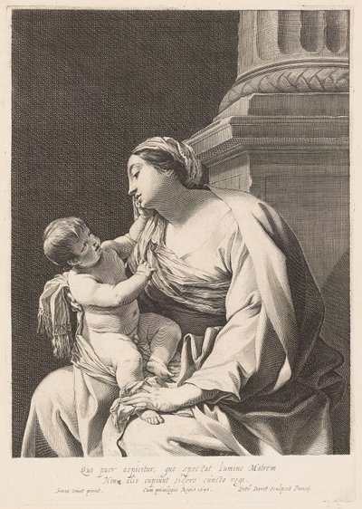 Madonna col Bambino da Pierre Daret