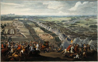 La Battaglia di Poltava del 27 giugno 1709 da Pierre Denis II Martin