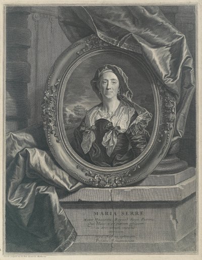 Madame Marie Rigaud (Maria Serre) da Pierre Drevet