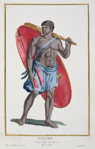 Un guerriero Jagas da Pierre Duflos