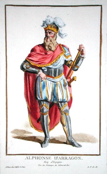 Alfonso V (1396-1458) Re d
