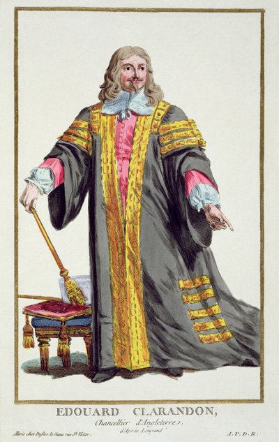 Edward Hyde (1609-74) Primo Conte di Clarendon da 