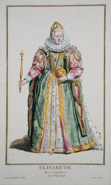 Elisabetta I (1530-1603) da 