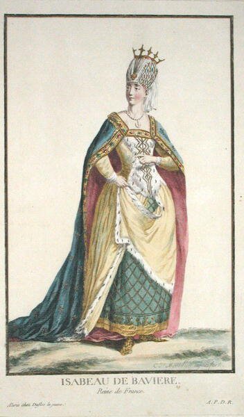 Regina Isabella di Baviera (1371-1435) da 