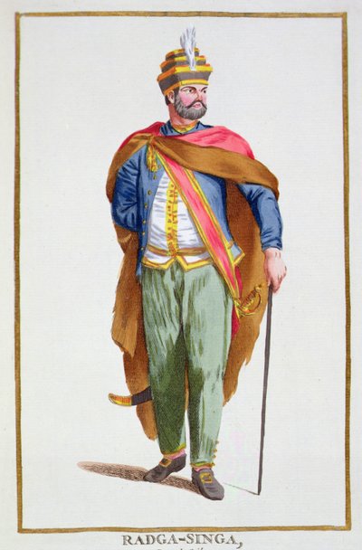 Raja-Singa Re di Ceylon da 