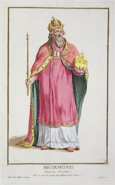 Sigismondo (1368-1437) Imperatore del Sacro Romano Impero (1433-37) da 
