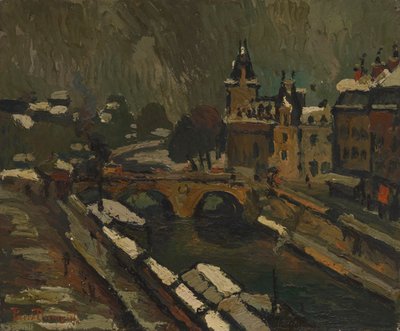 Parigi in inverno da Pierre Dumont
