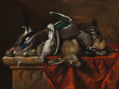 Natura morta con trofei di caccia da Pierre Dupuis