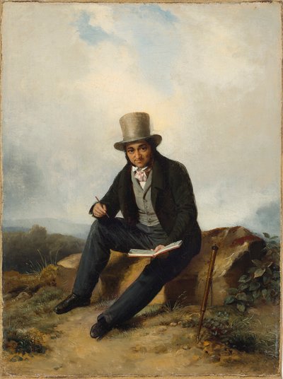 Ritratto di André Jolivard 1787-1851 da Pierre Duval Le Camus