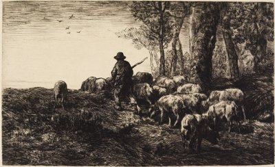 Silenzio e notte dei boschi da Pierre Edmond Alexandre Hedouin