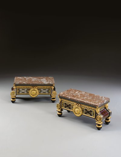 Coppia di supporti di Restauro, secondo quarto del XIX secolo da Pierre Etienne (attr. to) Levasseur
