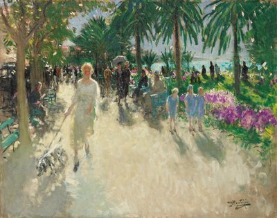 La Croisette, Cannes da Pierre Eugene Montezin