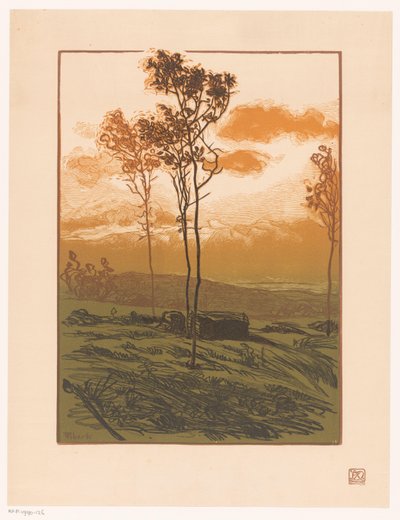 Paesaggio da Pierre Eugène Vibert