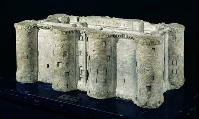 Modello della Bastiglia ricavato da una delle pietre della Bastiglia stessa da Pierre Francois Palloy