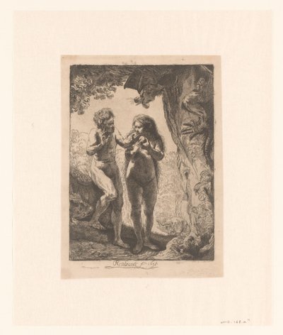 Adamo ed Eva da Pierre François Basan