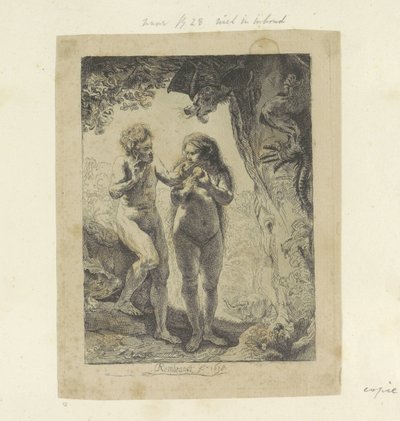 Adamo ed Eva da Pierre François Basan