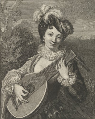Divertimento spagnolo, 18° secolo da Pierre François Basan