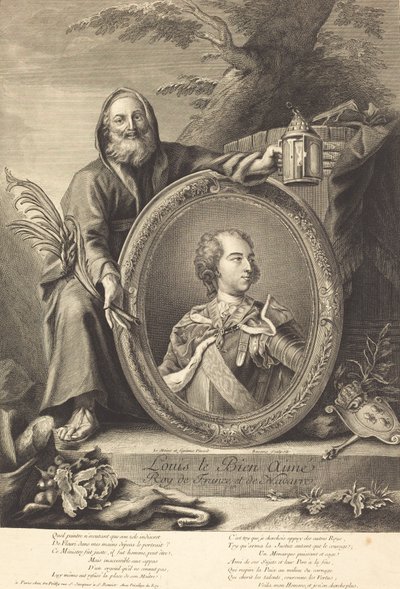 Louis il Beneamato da Pierre François Basan