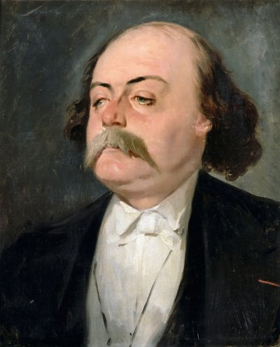 Ritratto di Gustave Flaubert 1821-1880 da Pierre François Eugène Giraud