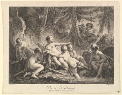 Diana e Atteone da Pierre François Tardieu