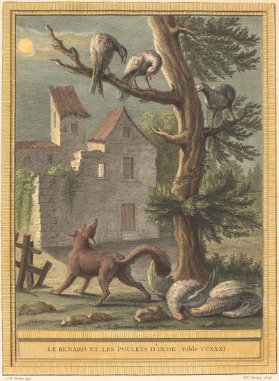 La volpe e i polli d