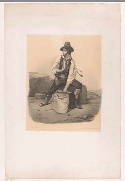 Mendicante che ruba da Pierre François le Roy