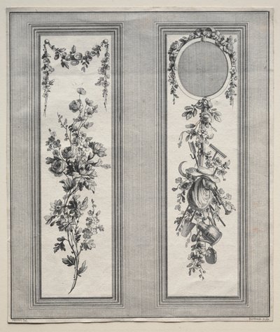 Ornamento da giardino da Pierre Gabriel Berthault