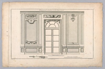 Interno del Muro con Porta da Pierre Gabriel Berthault
