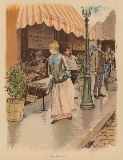 Prima uscita in una mattina parigina da Pierre Georges Jeanniot