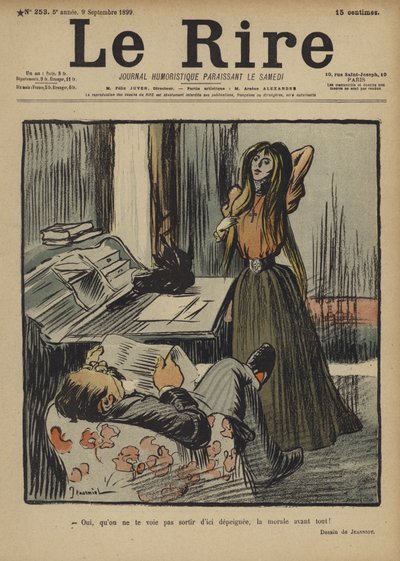 Illustrazione per Le Rire da Pierre Georges Jeanniot