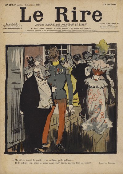 Illustrazione per Le Rire da Pierre Georges Jeanniot