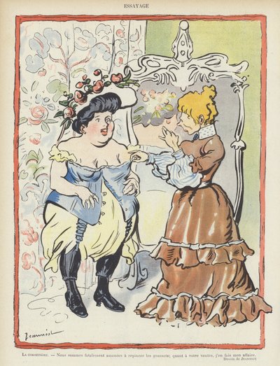 Illustrazione per Le Rire da Pierre Georges Jeanniot