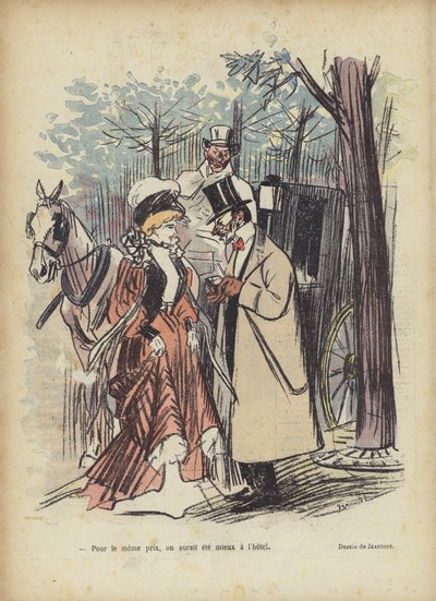 Illustrazione per Le Rire da Pierre Georges Jeanniot