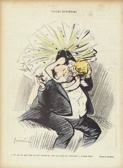 Illustrazione per Le Rire da Pierre Georges Jeanniot