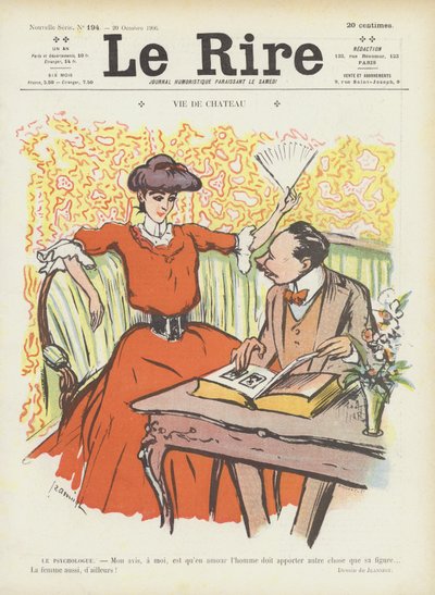 Illustrazione per Le Rire da Pierre Georges Jeanniot
