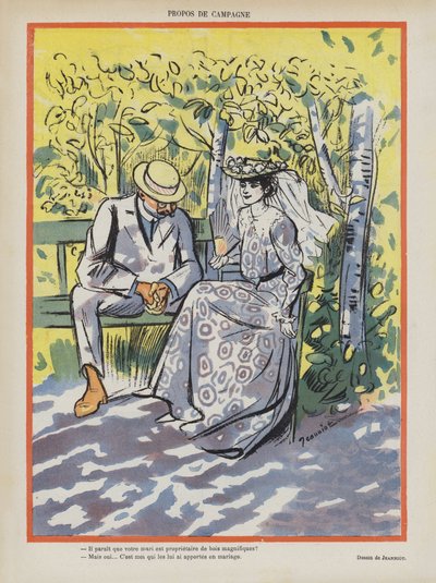 Illustrazione per Le Rire da Pierre Georges Jeanniot