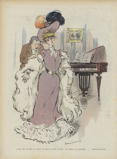 Illustrazione per Le Rire da Pierre Georges Jeanniot
