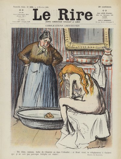 Illustrazione per Le Rire da Pierre Georges Jeanniot