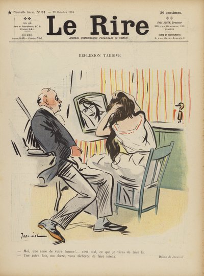 Illustrazione per Le Rire da Pierre Georges Jeanniot