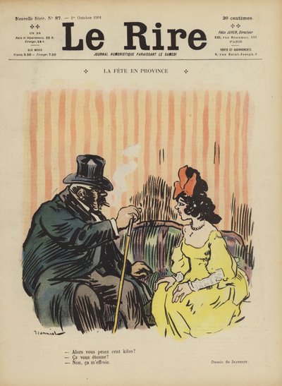 Illustrazione per Le Rire da Pierre Georges Jeanniot