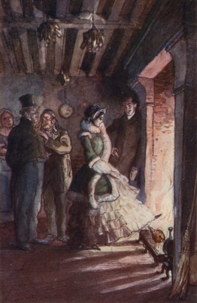 Madame Bovary, andata in cucina, si avvicinò al caminetto da Pierre Georges Jeanniot