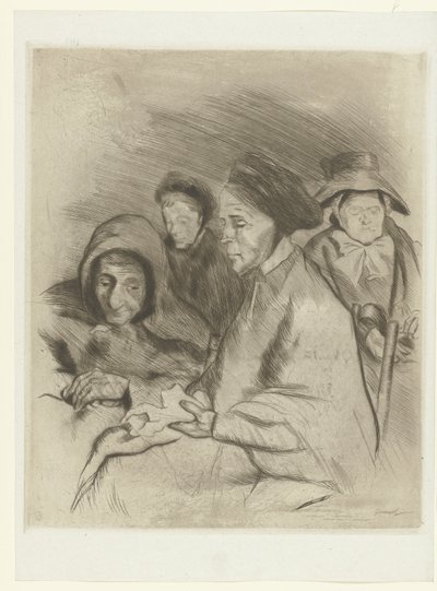 Quattro vecchie donne da Pierre Georges Jeanniot