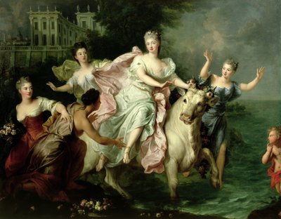 Europa portata via da Giove trasformato in toro, c.1700 da Pierre Gobert