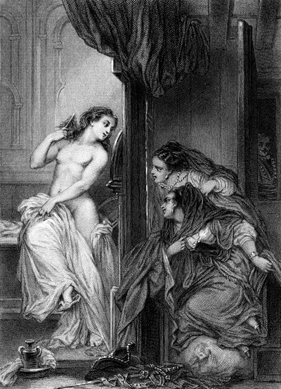 La storia di Jenni, di Voltaire da Pierre Gustave Eugene (1817 82) Staal