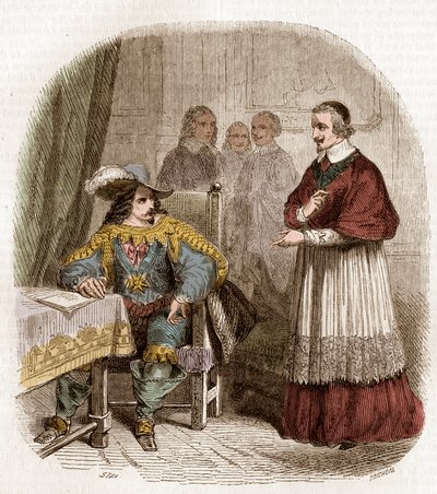 Il re di Francia Luigi XIII e il ministro cardinale Richelieu fondano l