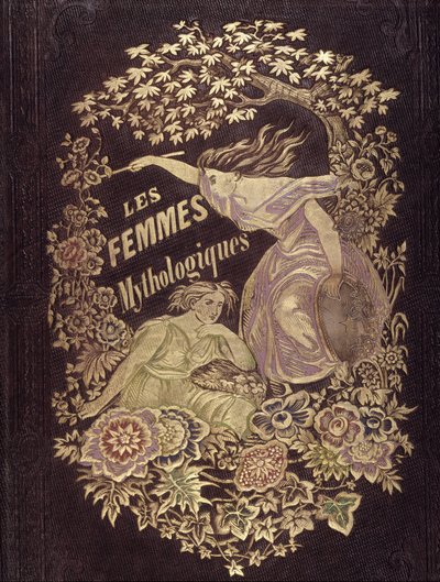 Donne mitologiche - Copertina di Muses et Fées, disegno di G. Staal, di Mery e il Conte Foelix da Pierre Gustave Eugene Staal