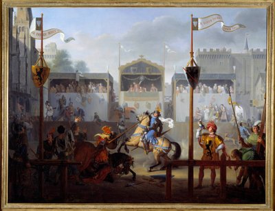 Un torneo nel XIV secolo da Pierre Henri Revoil